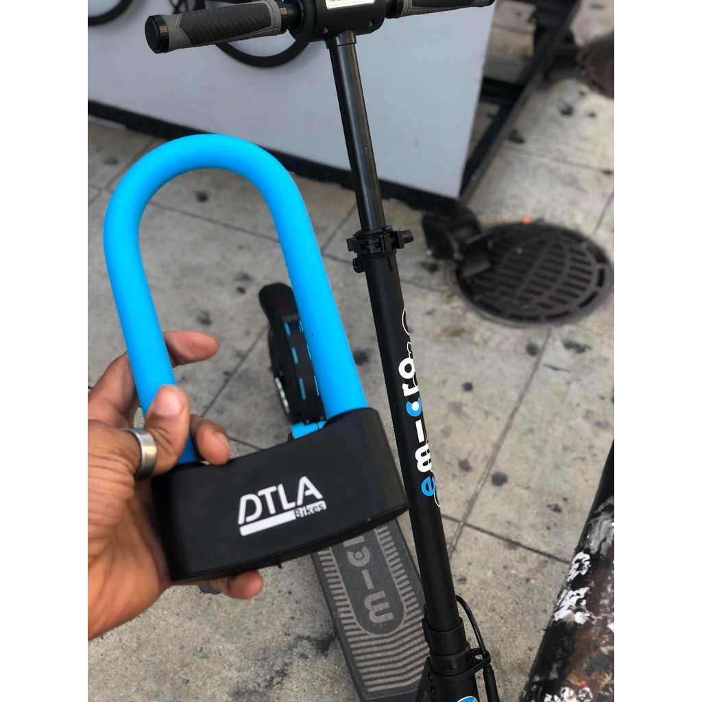 DTLA ♥ DTLA Bikes Bluetooth Keyless Smart Lock Blue