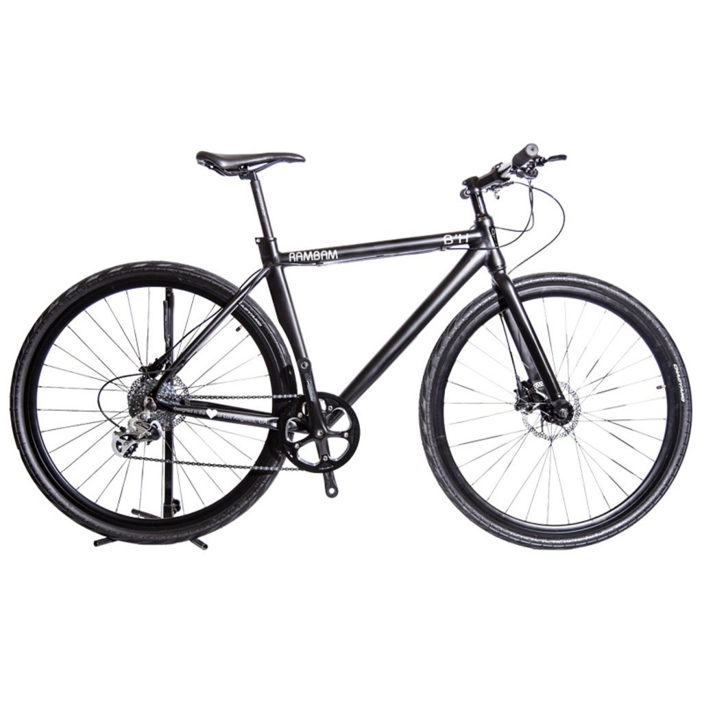 Black 2025 commuter bike