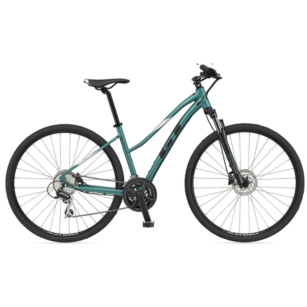 GT BIKE 2021 GT 700 M Transeo Elite - Jade XLarge