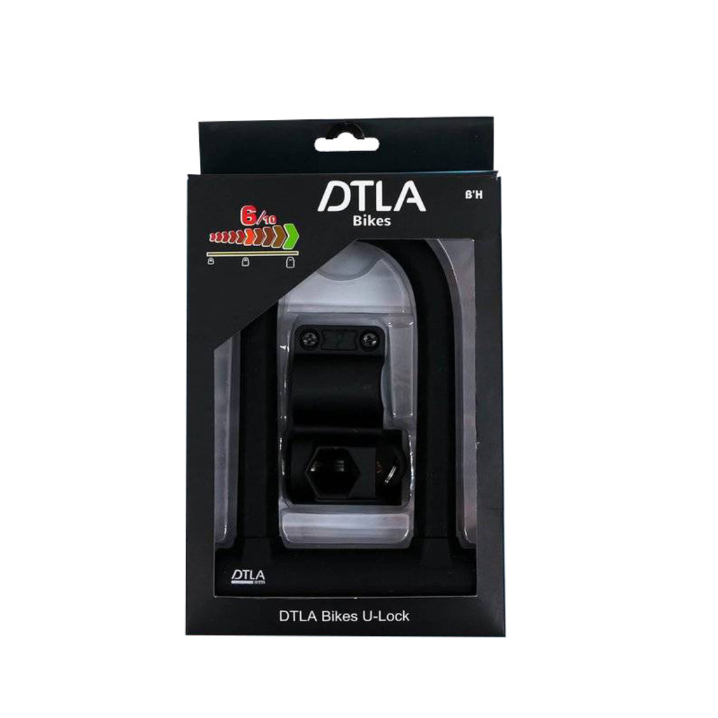 DTLA LOCKS U-LOCK DTLA  Premium Black/Black