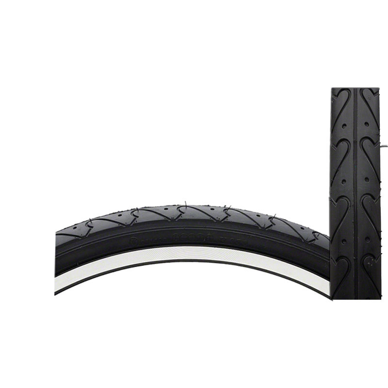 TIRES 26x1.5 Vee Rubber Smooth, Clincher, Wire, Black, 27tpi