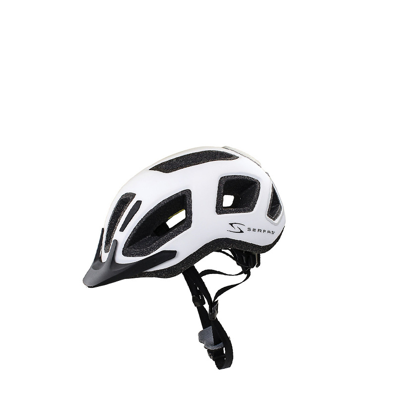 HELMET SERFAS METRO WHITE/BLACK S/M - DTLA Bikes