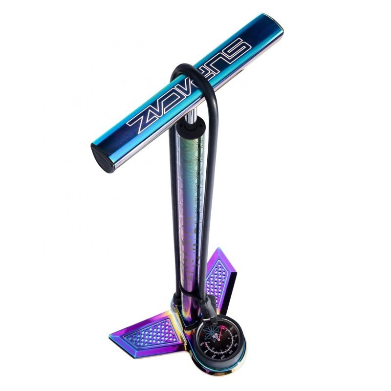 SUPACAZ PUMP SUPACAZ FLOOR SUAVEAIR ALY w/GAUGE OIL SLICK