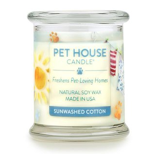 Pet House - Candle Sunwashed Cotton 8.5oz
