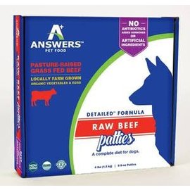Answers Answers - Detailed Beef Patties 8oz/4#