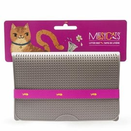 Messy Mutts - Silicone Litter Mat Grey