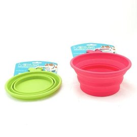Messy Mutts - Silicone Collapsible Bowl Red Medium