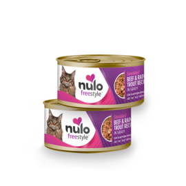 Nulo - Cat Shredded Beef & Trout 3oz Can