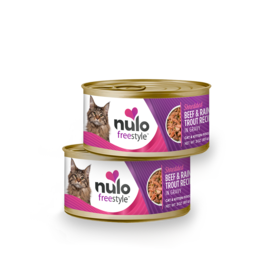 Nulo - Cat Shredded Beef & Trout 3oz