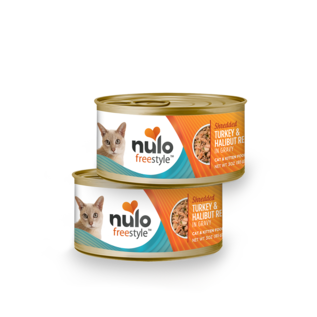 Nulo - Cat Shredded Turkey & Halibut 3oz Can