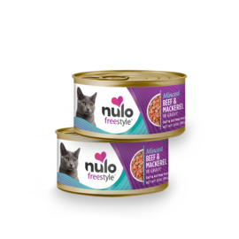 Nulo - Cat Minced Beef & Mackerel 3oz Can