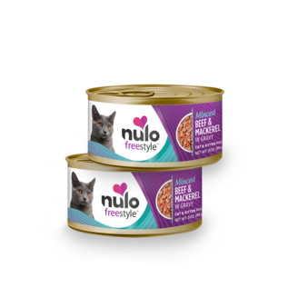 Nulo - Cat Minced Beef & Mackerel 3oz Can