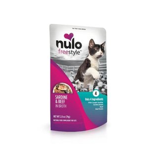 Nulo - Sardine & Beef Pouch Cat 2.8oz