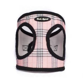 Bark Appeal - Mesh Step In Pink Plaid XSmall