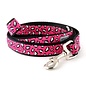 Worthy Dog - Cheetah Pink 5/8x5 Leash