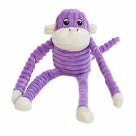 Zippy Paws - Crinkle Monkey Purple