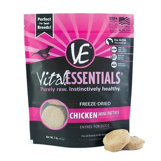 Vital Essentials Vital Essentials - Freeze Dried Chicken Mini Patties 1#