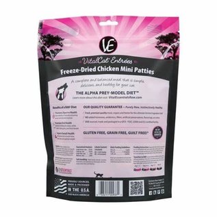 Vital Essentials Vital Essentials - Freeze Dried Chicken Mini Patties 1#
