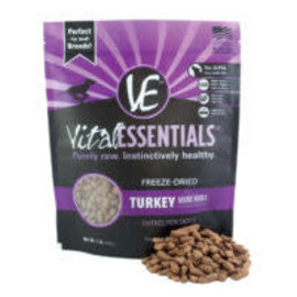 Vital Essentials Vital Essentials - Freeze Dried Turkey Mini Nibs 1#