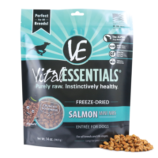 Vital Essentials Vital Essentials - Freeze Dried Salmon Mini Nibs 14oz