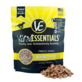 Vital Essentials Vital Essentials - Freeze Dried Duck Mini Nibs 16oz