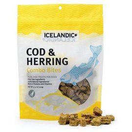 Icelandic - Cod & Herring Combo Bites 3.52oz