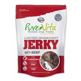 Nutrisource & Pure Via Pure Vita - Beef Jerky 4oz