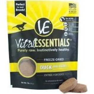 Vital Essentials Vital Essentials - Freeze Dried Duck Mini Patties 14oz