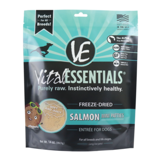 Vital Essentials Vital Essentials - Salmon Mini Patties 14oz