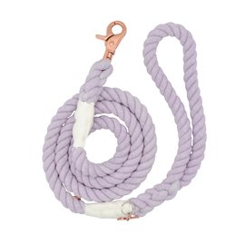 Sassy Woof - Rope Leash Lavender