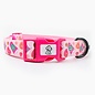 Ripley & Rue - Pink StarBARKS Comfort Dog Collar Large