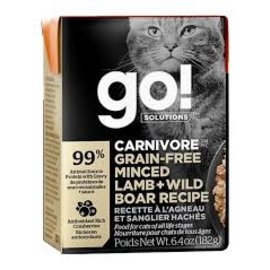 Petcurean Petcurean - Go! Carnivore Minced Lamb & Wild Boar Cat 6.4oz