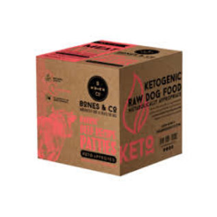 Bones & Co Bones & Co - Beef Patties Bulk 18#
