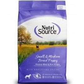 Nutrisource - Small Med Breed  Puppy Chicken & Rice 4#