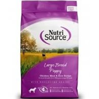Nutrisource & Pure Via Nutrisource - Large Breed  Puppy Chicken & Rice 5#
