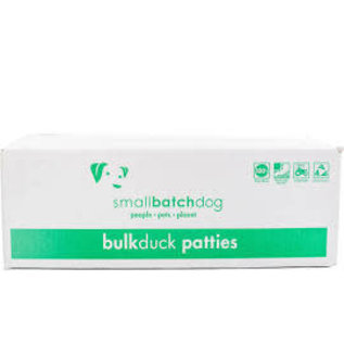 Small Batch Small Batch - Duck Patties Bulk Box 18#