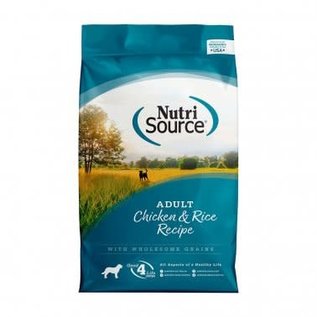 Nutrisource - Adult Chicken & Rice 26#