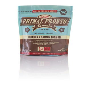 Primal - Pronto Feline Chicken & Salmon 1#