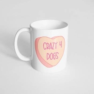 Dapper Paw - Crazy 4 Dogs 11oz mug