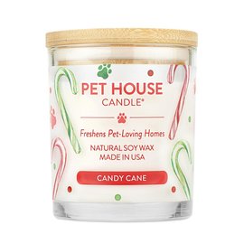 Pet House - Candle Candy Cane  8.5oz