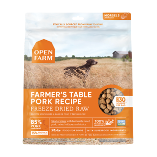 Open Farm Pet Open Farm - Pork Freeze Dried Raw Dog Food 22oz