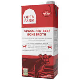 Open Farm Pet Open Farm - Grass-Fed Beef Bone Broth 32oz