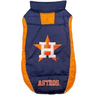 Pets First Co - Houston Astros Puffer Jacket Medium