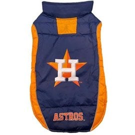 Pets First Co - Houston Astros Puffer Jacket Small