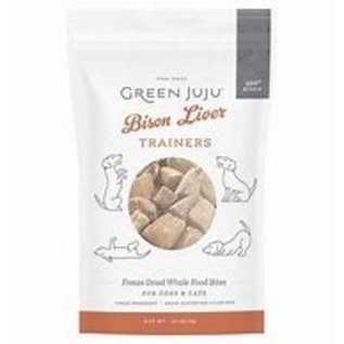 Green Juju Green Juju - Freeze Dried Bison Liver Treat 3oz