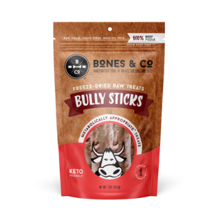 Bones & Co Bones & Co - Freeze Dried Bully Sticks Treats 1.7oz