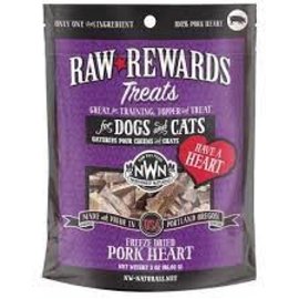 Northwest Naturals Northwest Naturals - Raw Rewards Pork Heart Treat Value Size 10oz