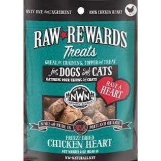 Northwest Naturals Northwest Naturals - Raw Rewards Chicken Heart Treat Value Size 10oz