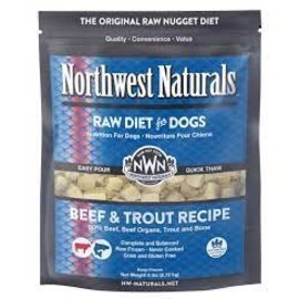 Northwest Naturals Northwest Naturals - Beef and Trout Nuggets 6#