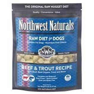 Northwest Naturals Northwest Naturals - Beef and Trout Nuggets 6#